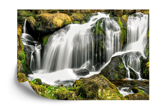Fototapete Wasserfall Im Wald