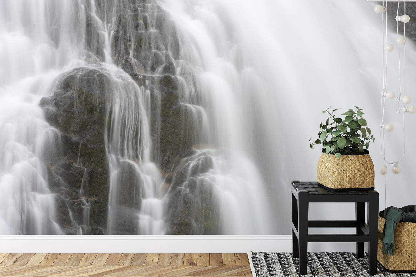 Fototapete Wasserfall Der Felsen