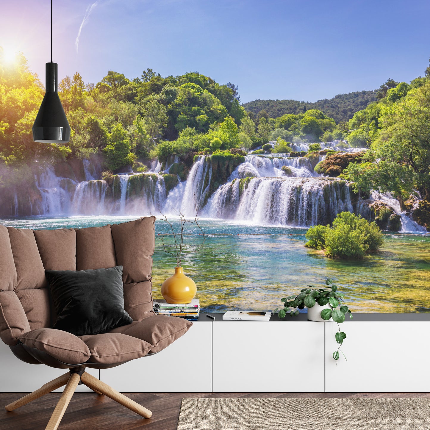 Fototapete Wasserfall Skradinski Buk, Kroatien