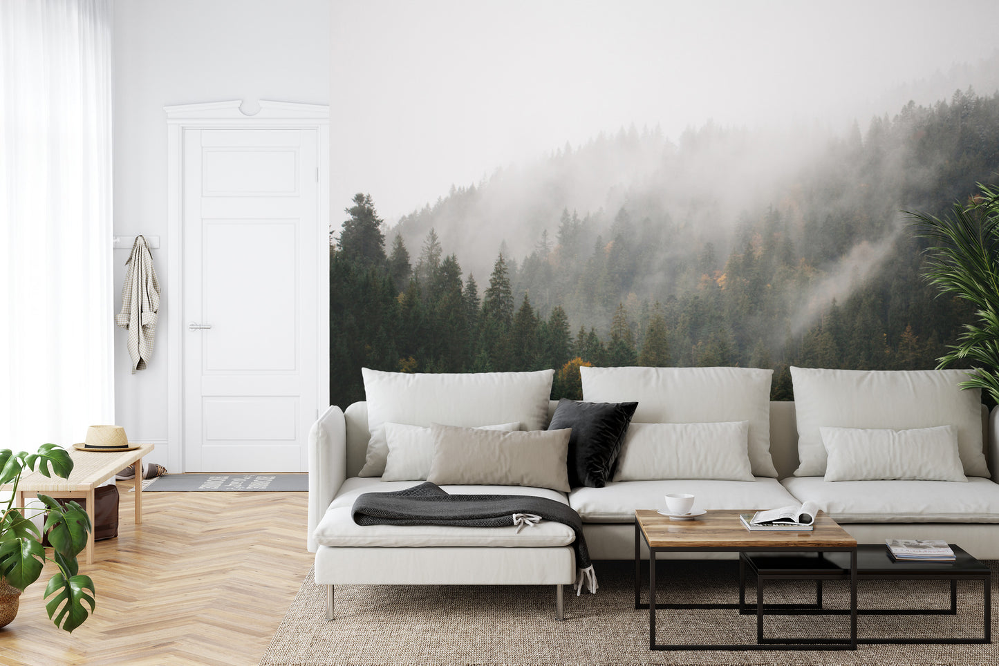 Fototapete Wald Im Nebel