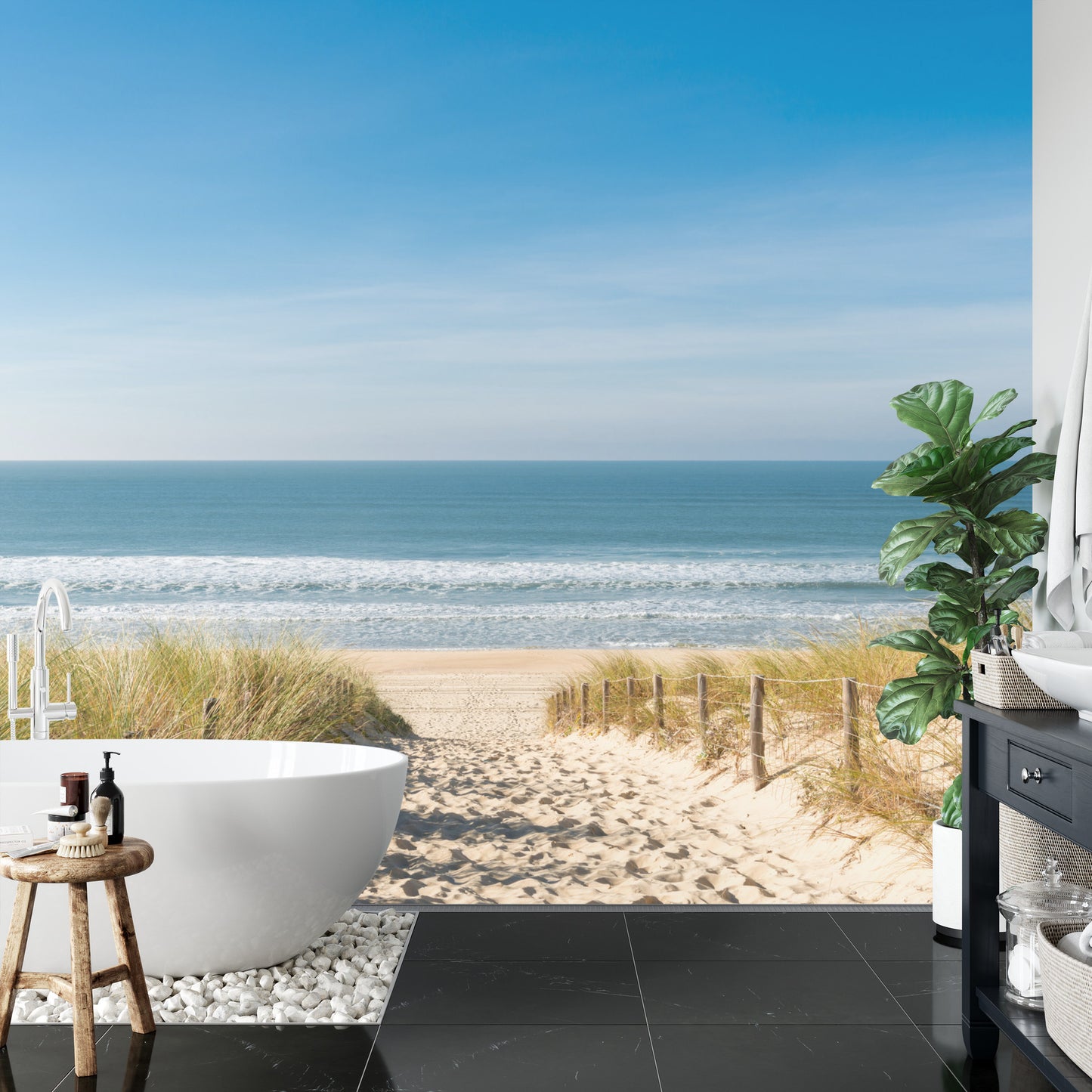 Fototapete Strand Dünenmeer