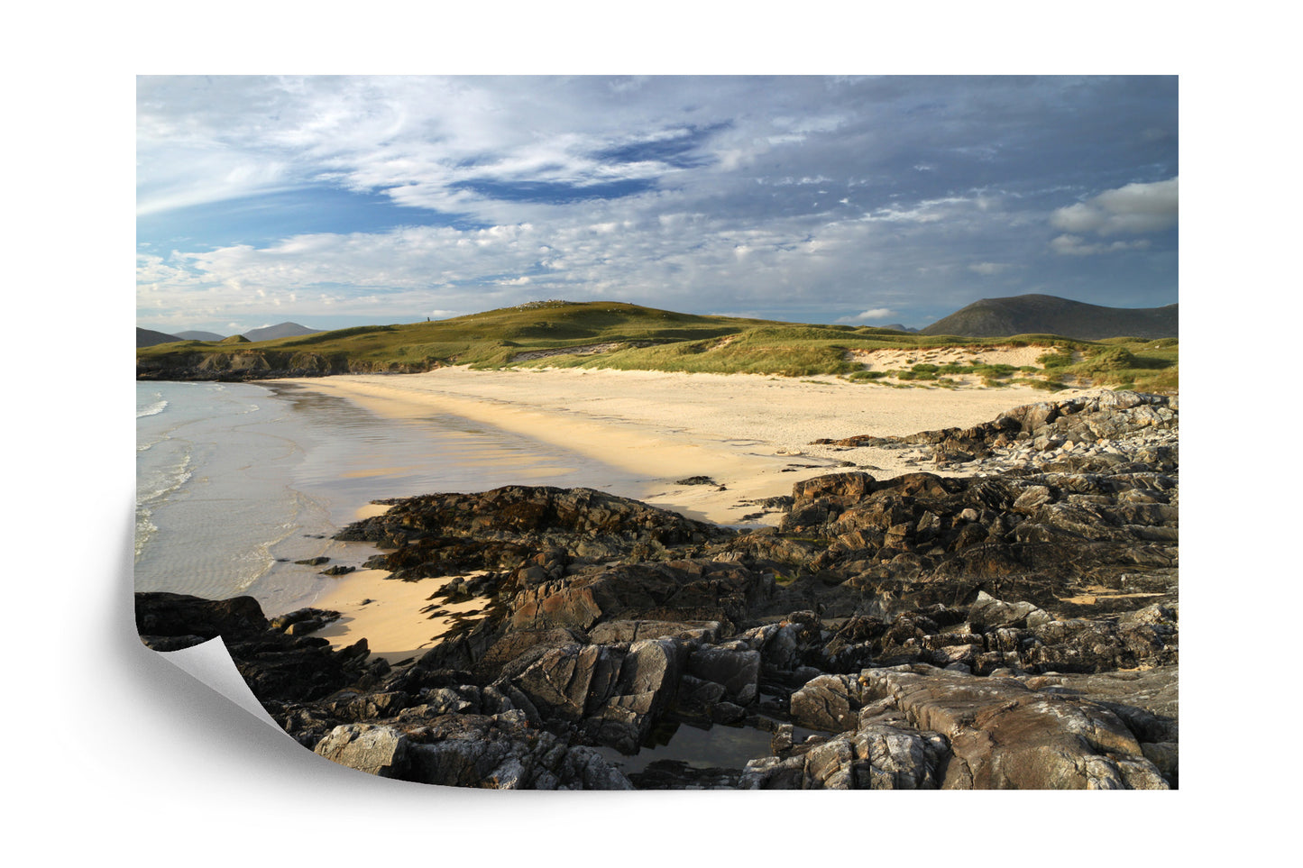 Fototapete Strand Felsenmeer