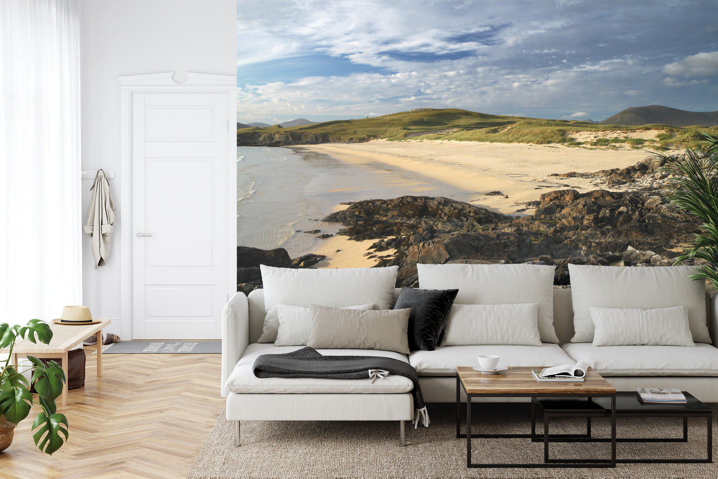 Fototapete Strand Felsenmeer