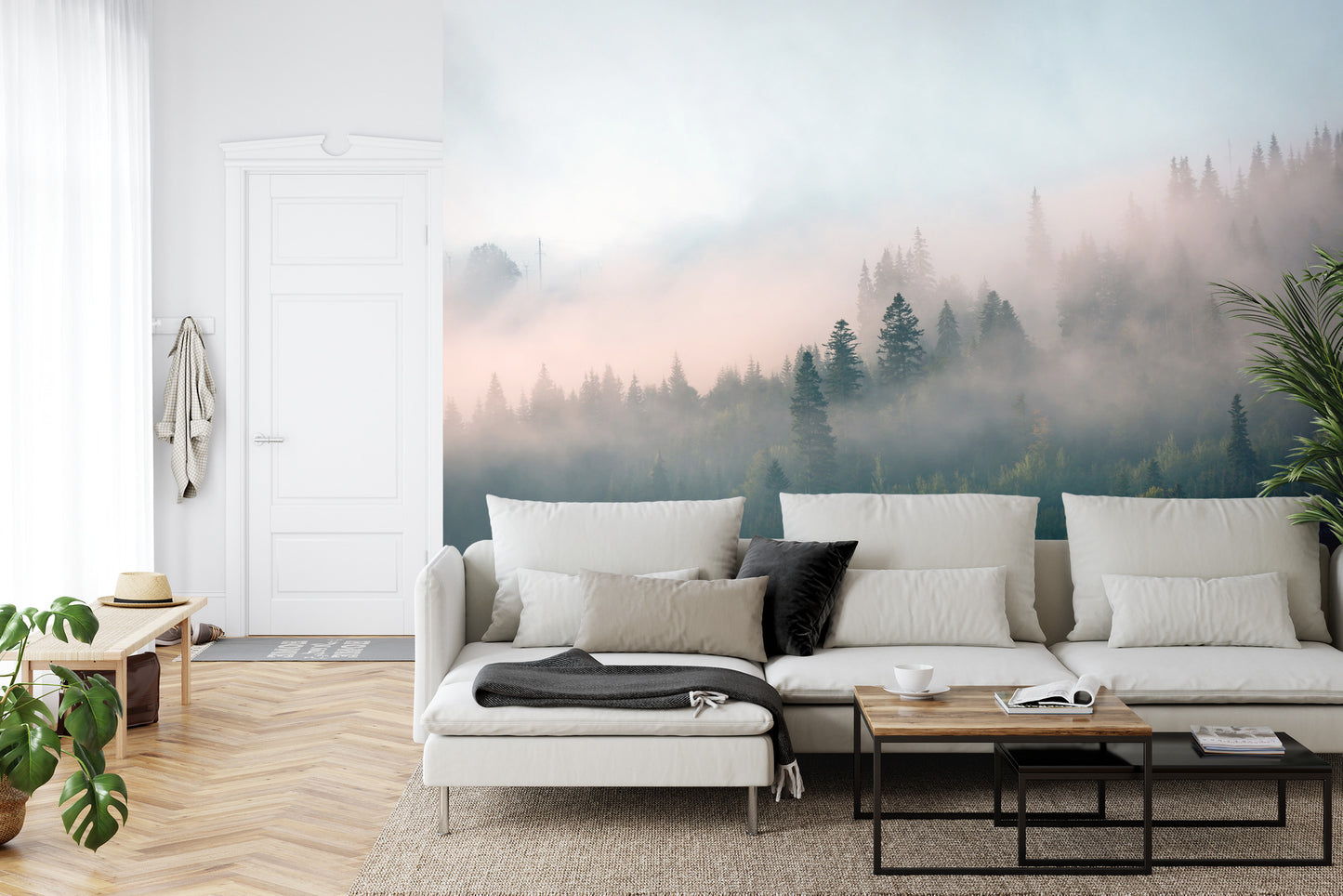 Fototapete Wald Im Nebel