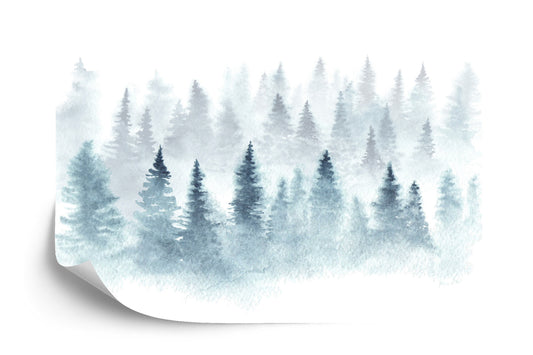 Fototapete Wald Im Nebel