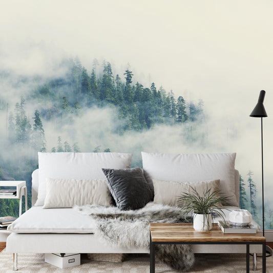 Fototapete Wald Im Nebel