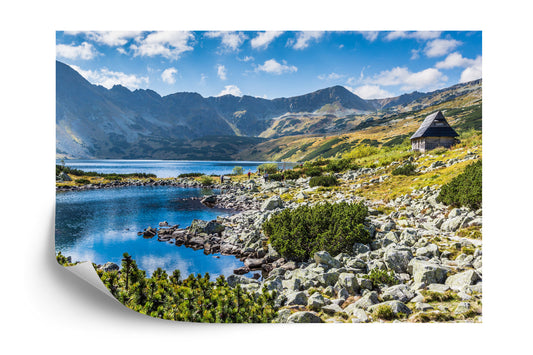 Fototapete Bergsee Im Tal