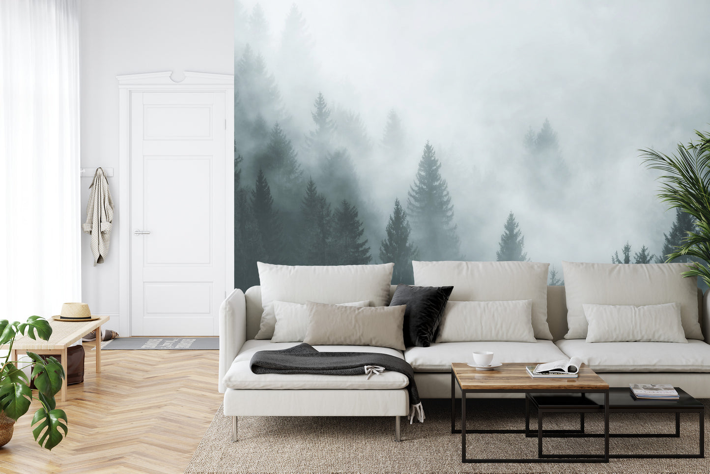 Fototapete Wald Im Nebel