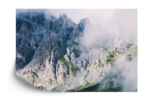 Fototapete Berge Im Nebel