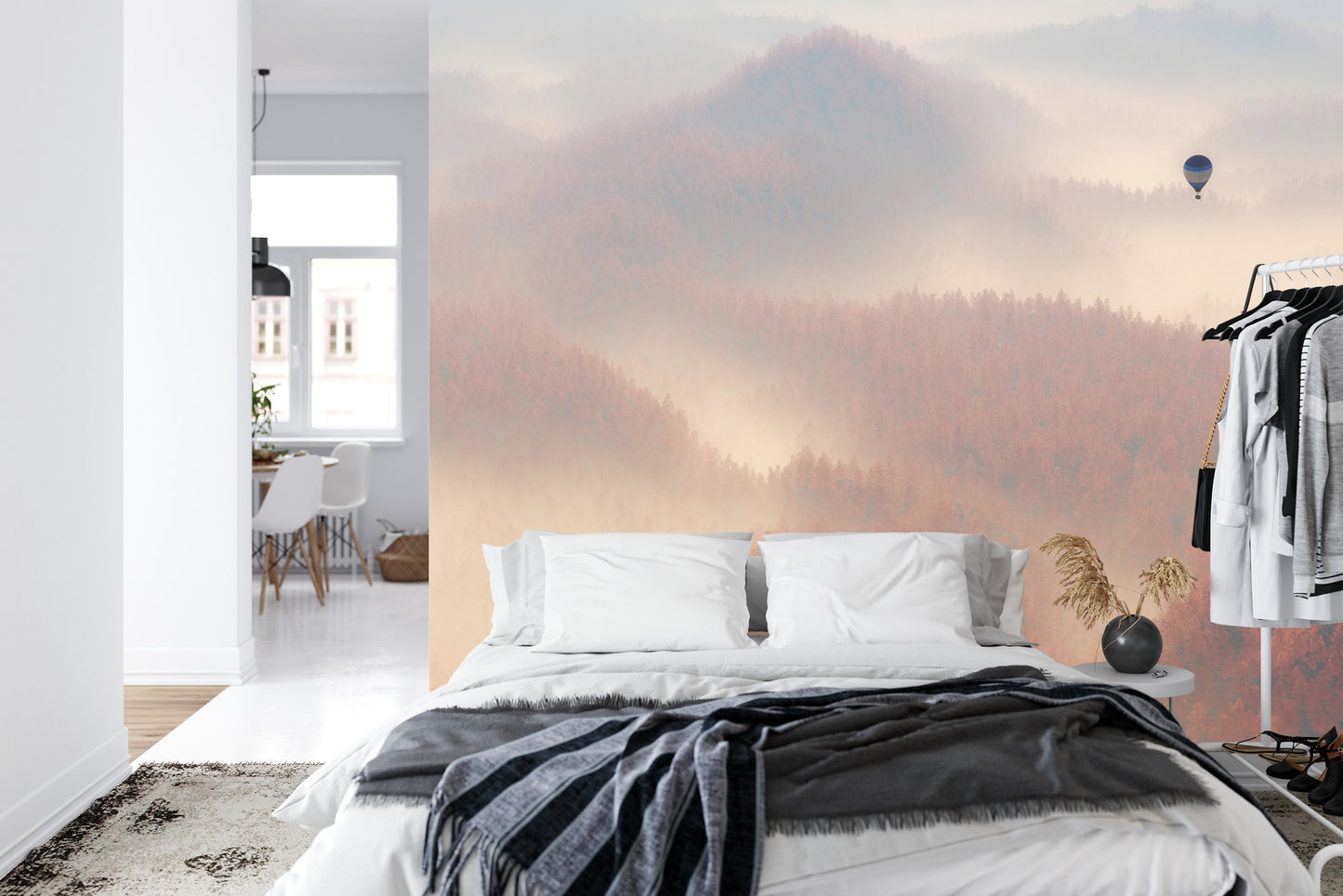Fototapete Wald Im Nebel