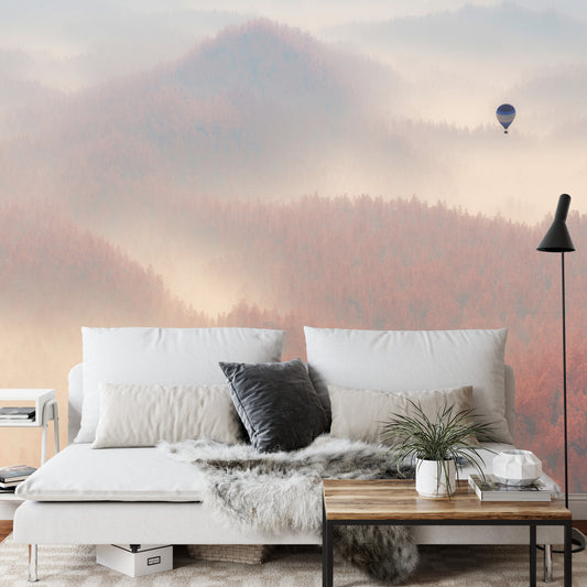 Fototapete Wald Im Nebel