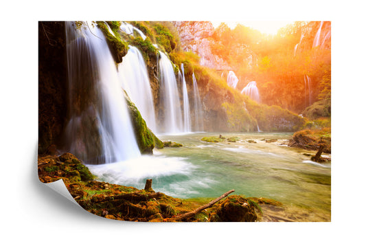 Fototapete Kaskaden-Wasserfall