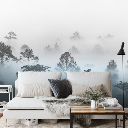 Fototapete Wald Im Nebel
