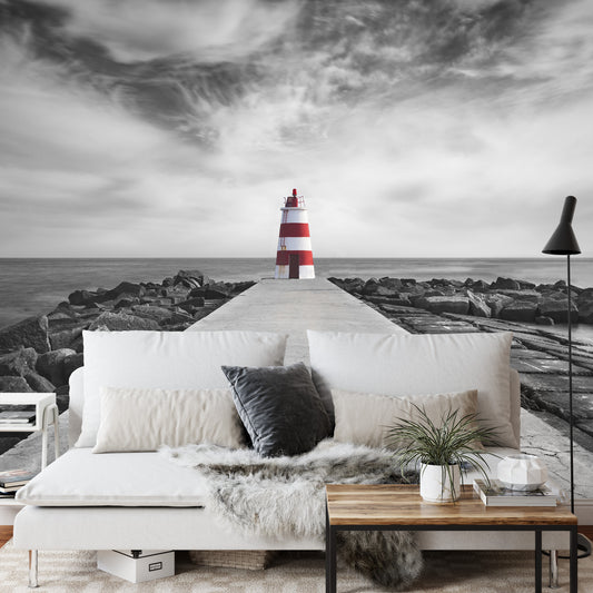 Fototapete Land Meer