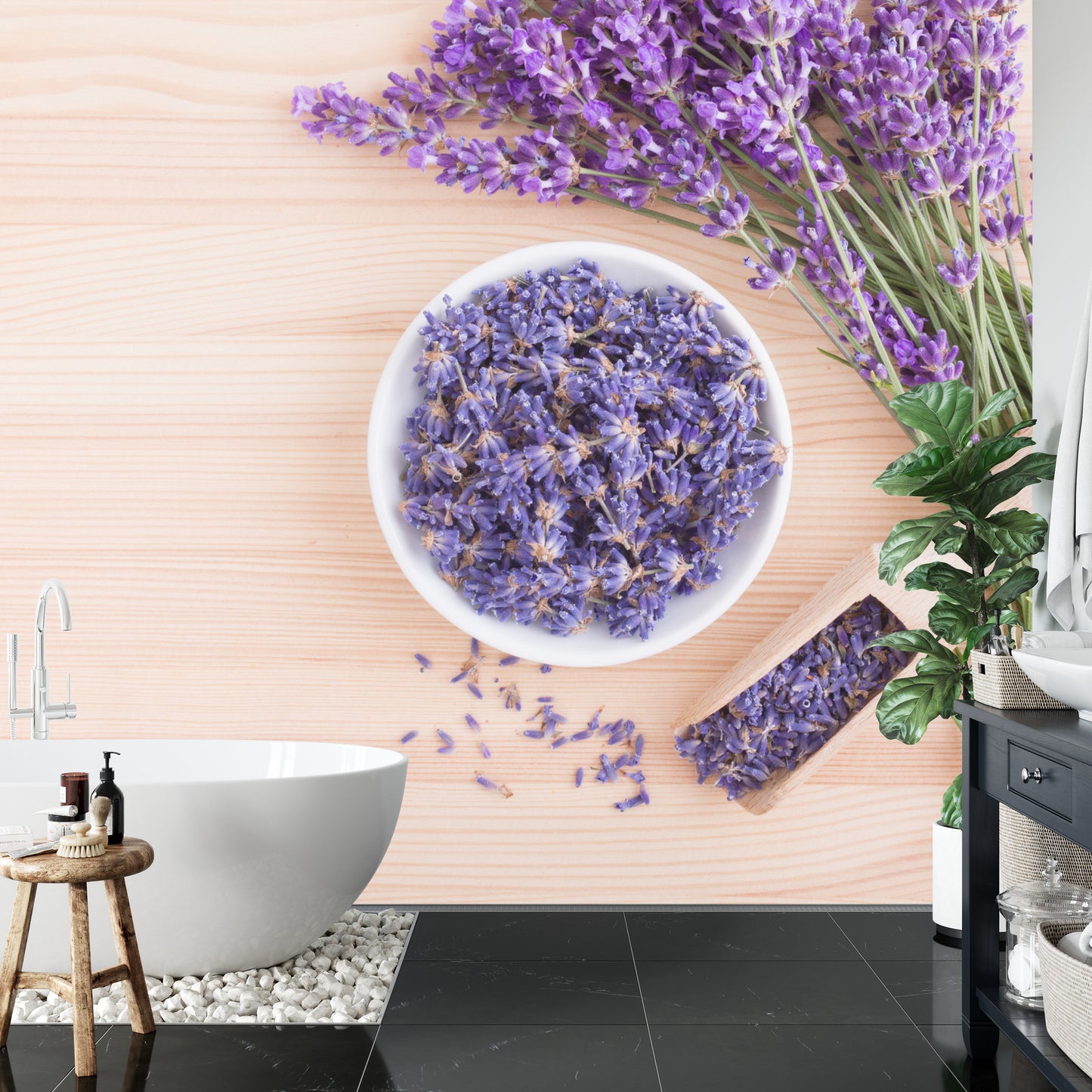 Fototapete Lavendel Blumen
