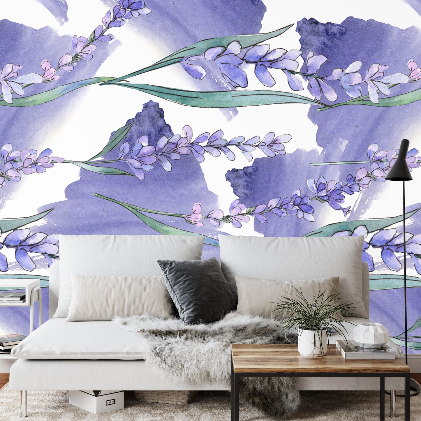 Fototapete Lavendel Blumen