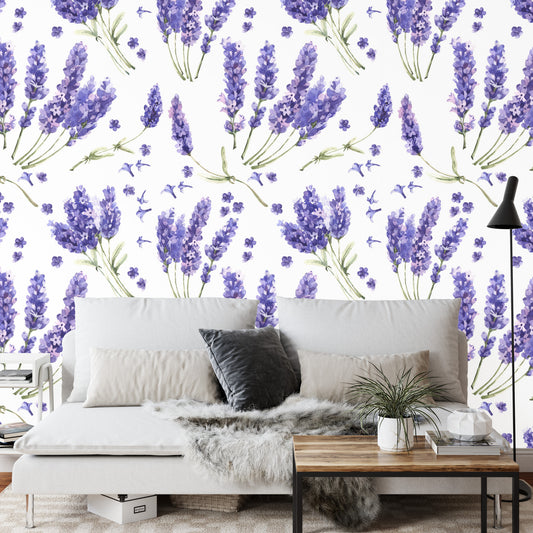 Fototapete Lavendel Blumen