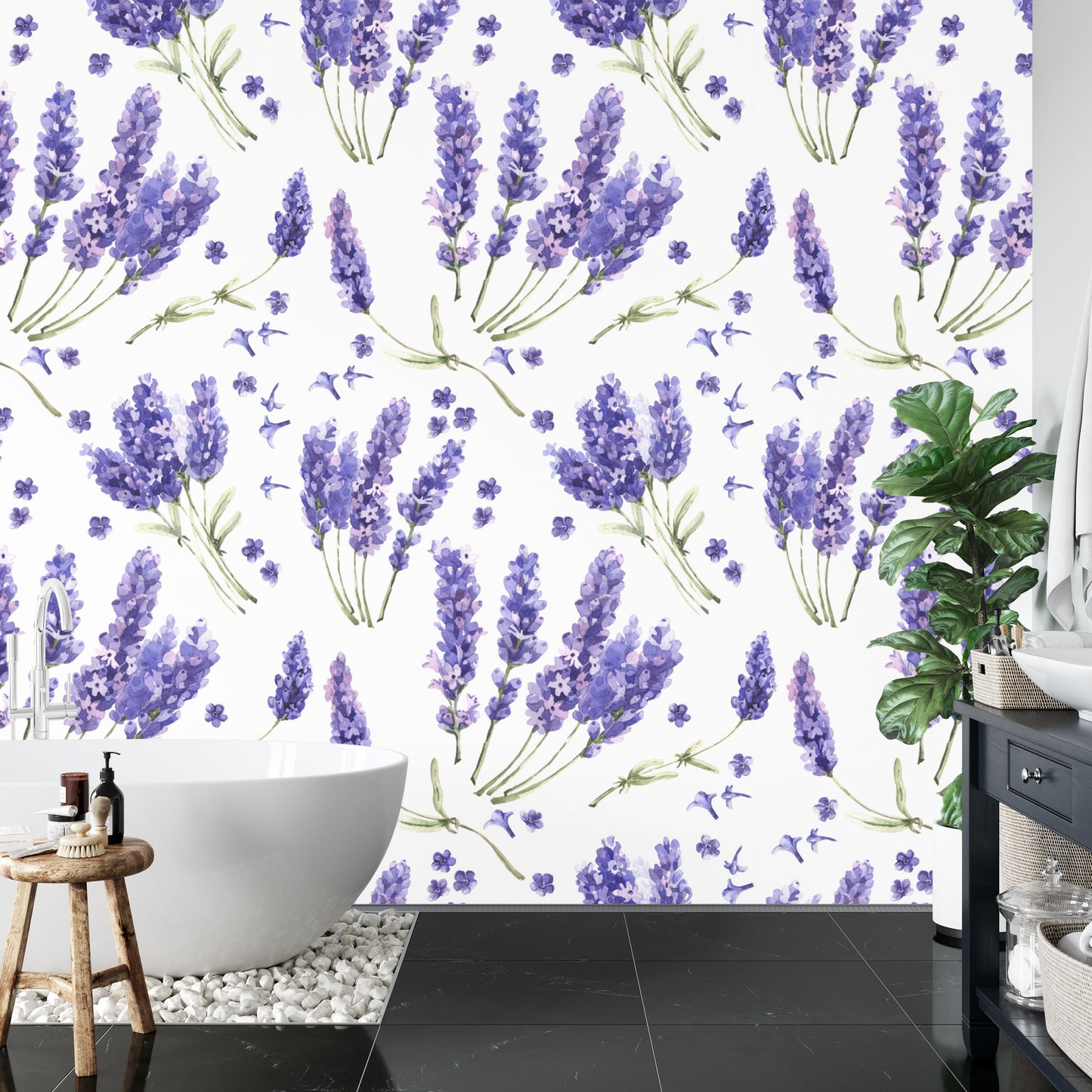 Fototapete Lavendel Blumen