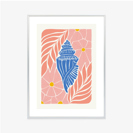 Poster Abstrakte Minimalistische Pflanzen Im Matisse-Stil