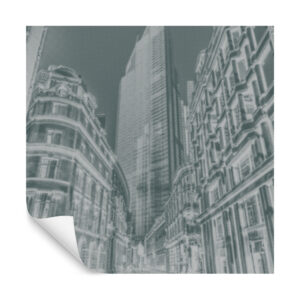 Fototapete Quadratisch Londoner Halbtöne