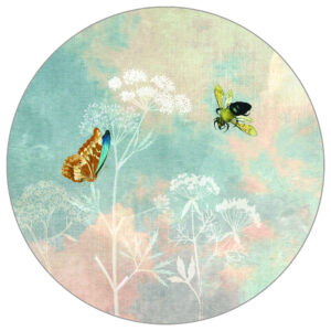 Fototapete Rund Warme Sommertage