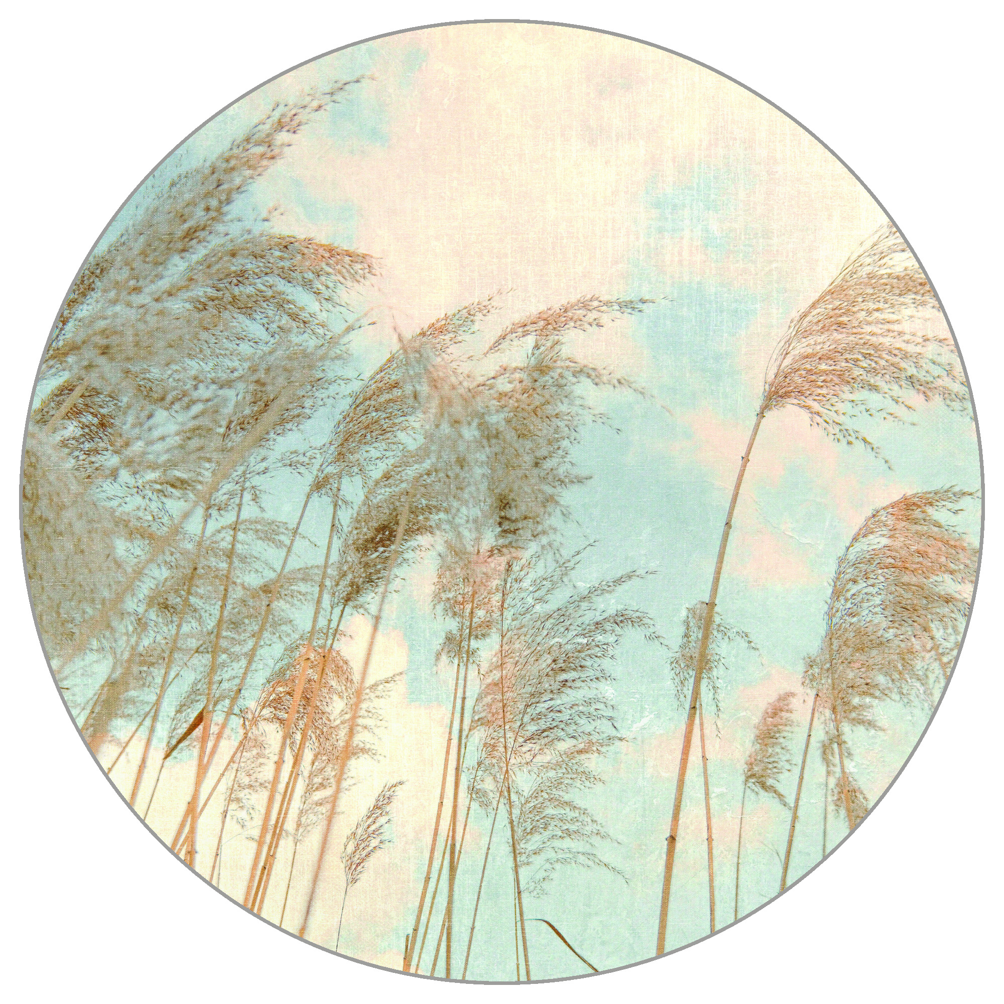 Fototapete Rund Sanftes Schaukeln