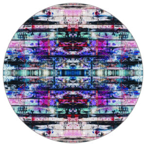 Fototapete Rund Urbanes Kaleidoskop