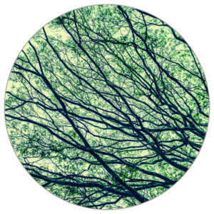 Fototapete Rund Kleines Dach