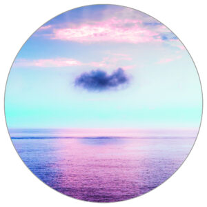 Fototapete Rund Flimmern