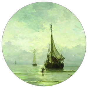 Fototapete Rund Kalme Zee