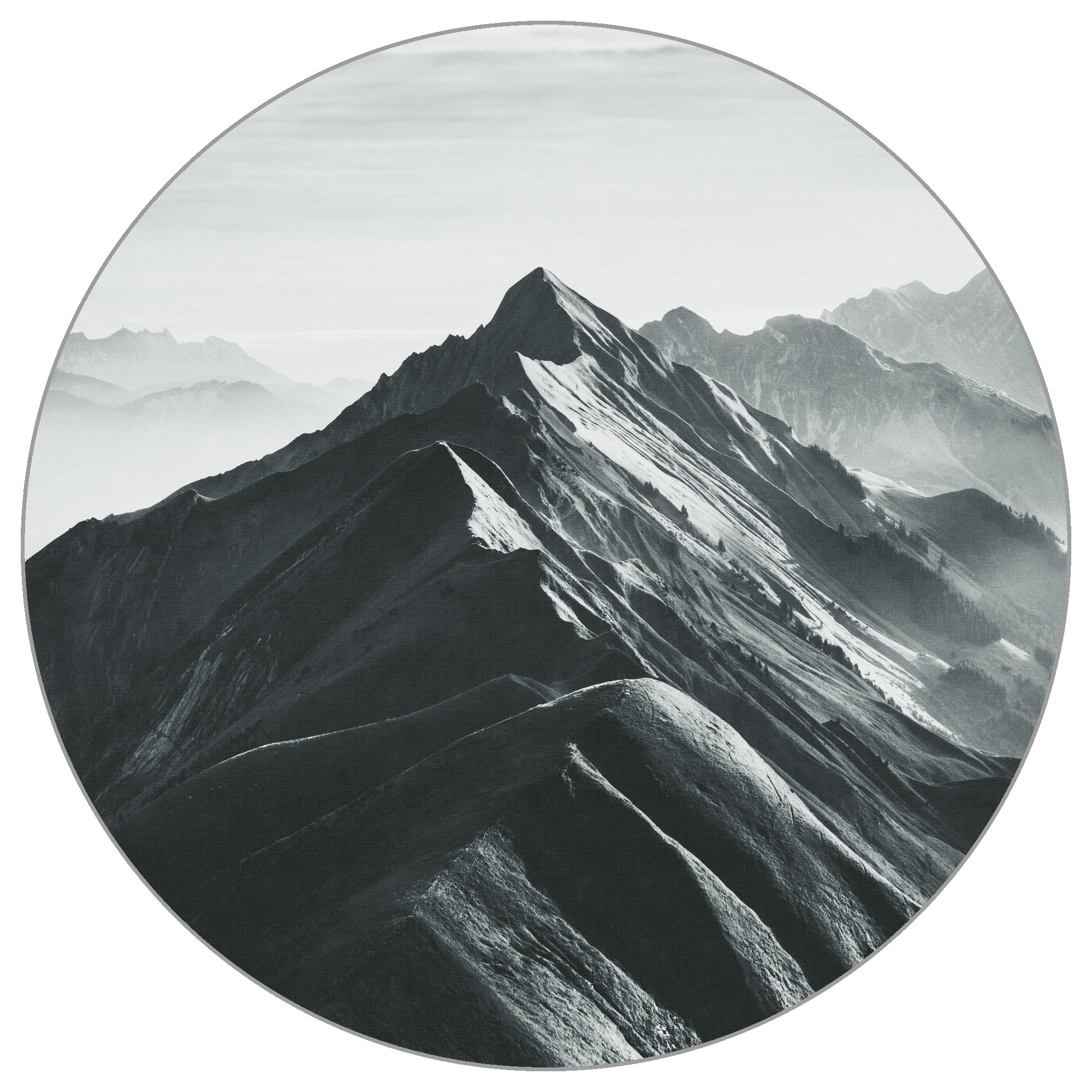 Fototapete Rund Der Gipfel