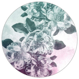 Fototapete Rund Blühen