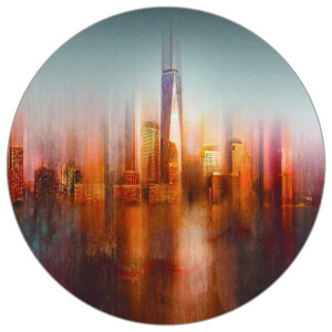 Fototapete Rund Hinter Dem Fenster Von Carmine Chiriaco