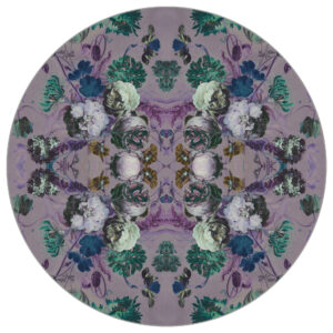 Fototapete Rund Kaleidabluma Im Negativ