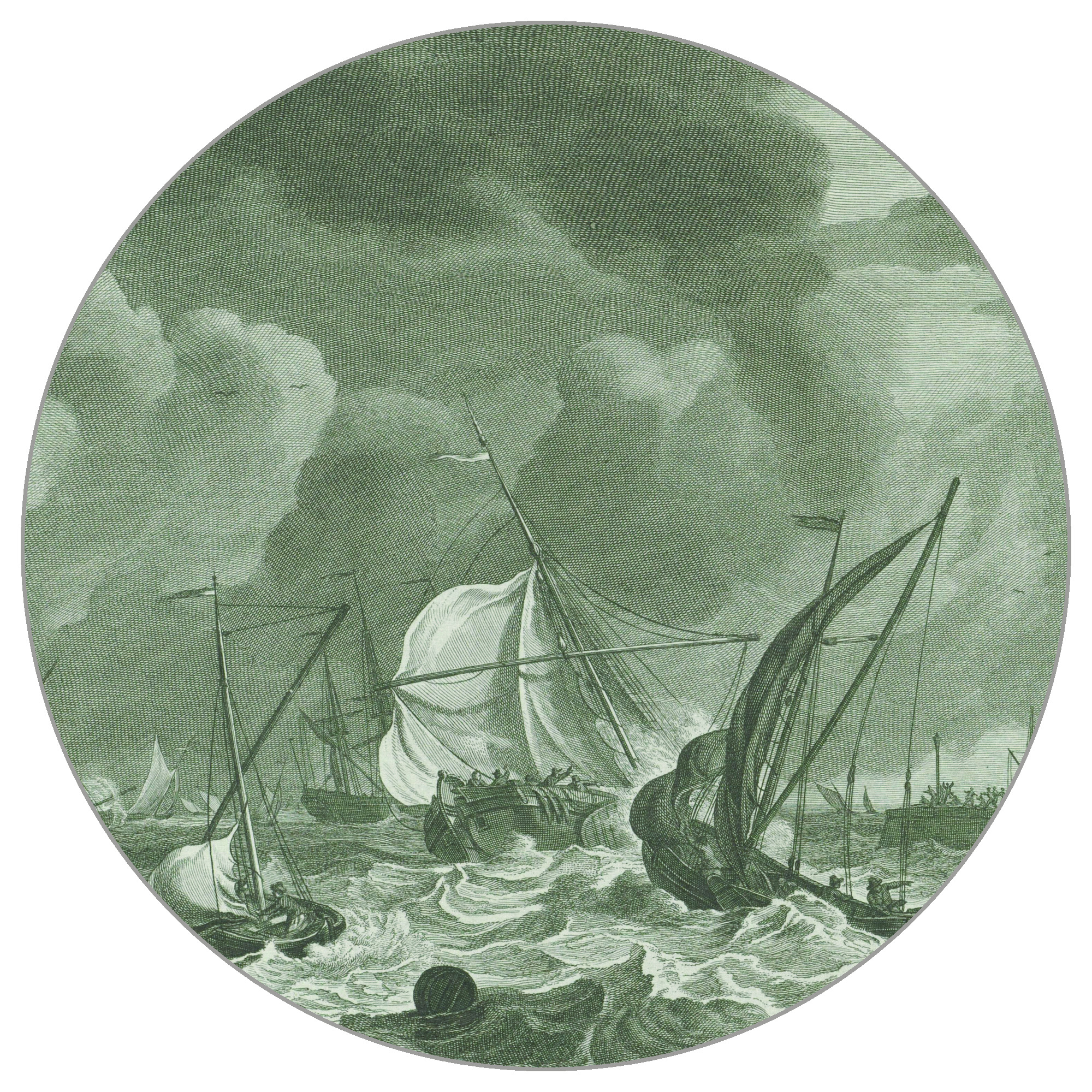 Fototapete Rund Das Gewitter