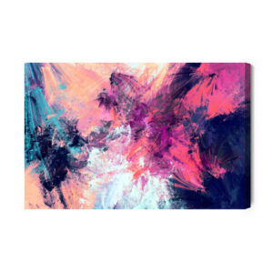 Leinwandbild Abstrakte Farbe
