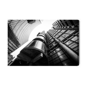 Leinwandbild Moderne Wolkenkratzer