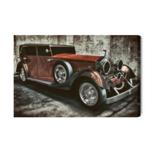 Leinwandbild Altes Fahrzeug