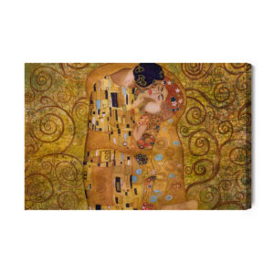 Leinwandbild Gustav Klimt Der Kuss Reproduktion