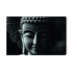 Leinwandbild Buddha-Kopf