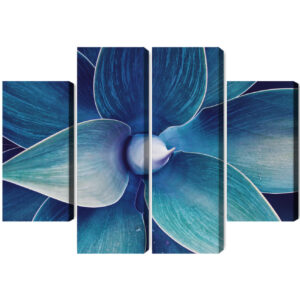 Mehrteiliges Bild Draufsicht Auf Die Anlage Im Makromaßstab