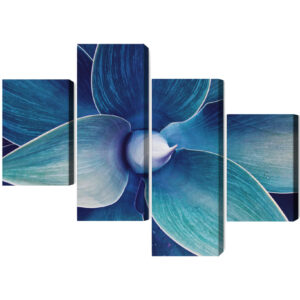 Mehrteiliges Bild Draufsicht Auf Die Anlage Im Makromaßstab