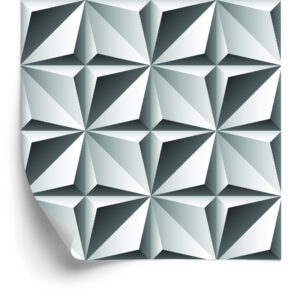 Tapete Optische 3D-Geometrische Figuren Für Wohnzimmer