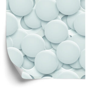 Tapete Abstraktes Geometrisches 3D-Muster