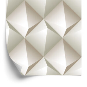 Tapete Modernistisches Geometrisches Muster - Effekt 3D