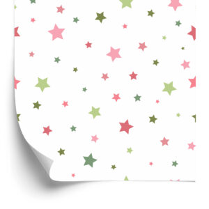 Tapete Für Kinder - Bunte Sterne