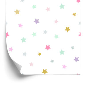 Tapete Bunte Sternchen