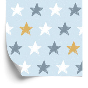 Tapete Für Kinder - Bunte Sterne