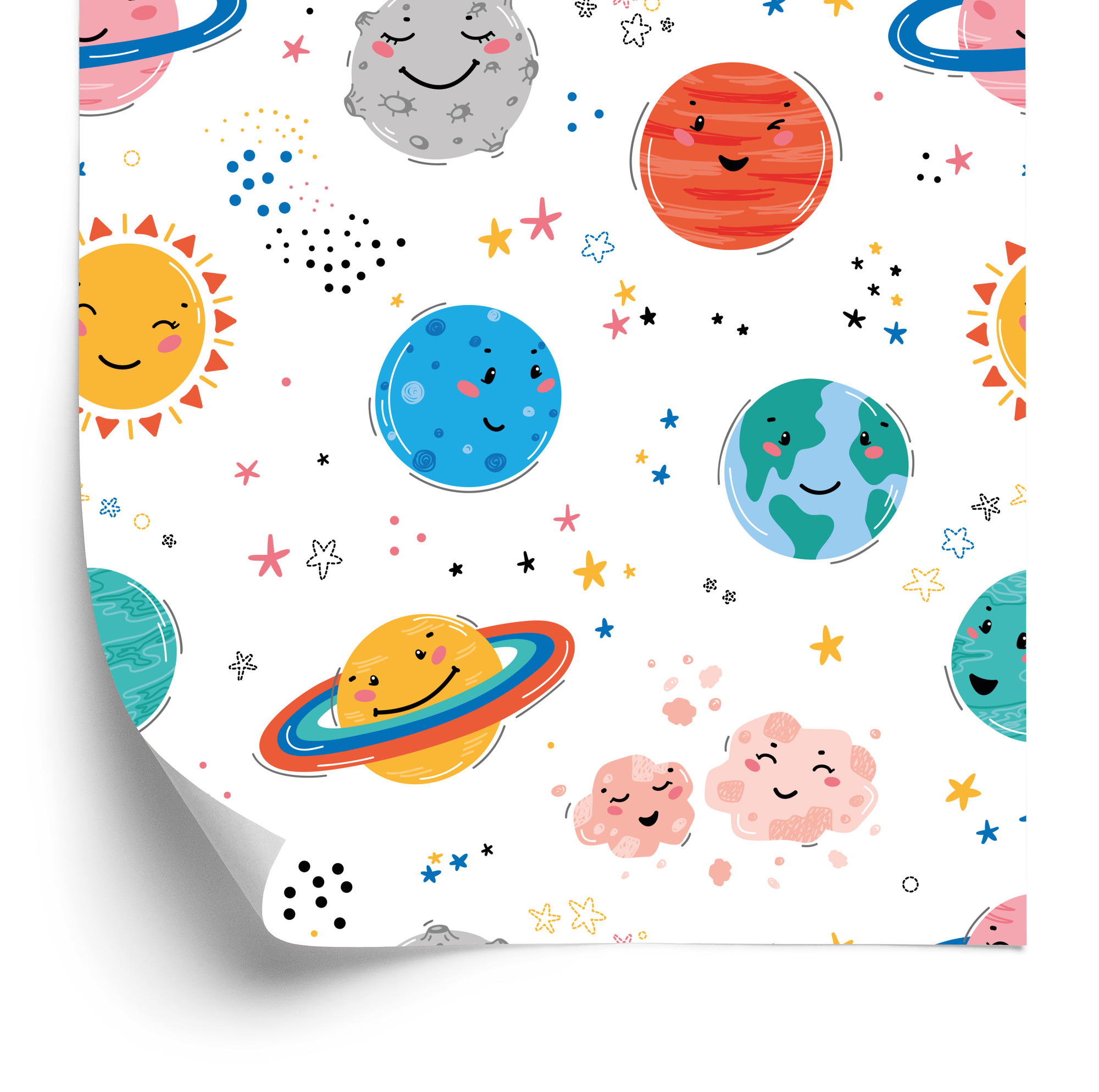 Tapete Die Sonne Und Die Planeten