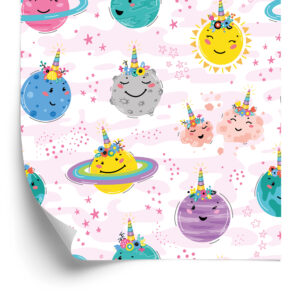 Tapete Bunter Kosmos